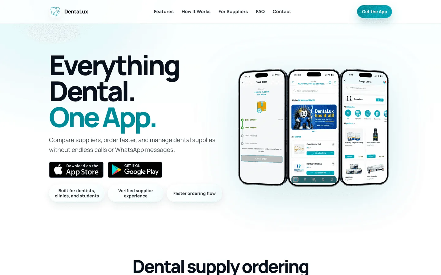 DentaLux — product preview